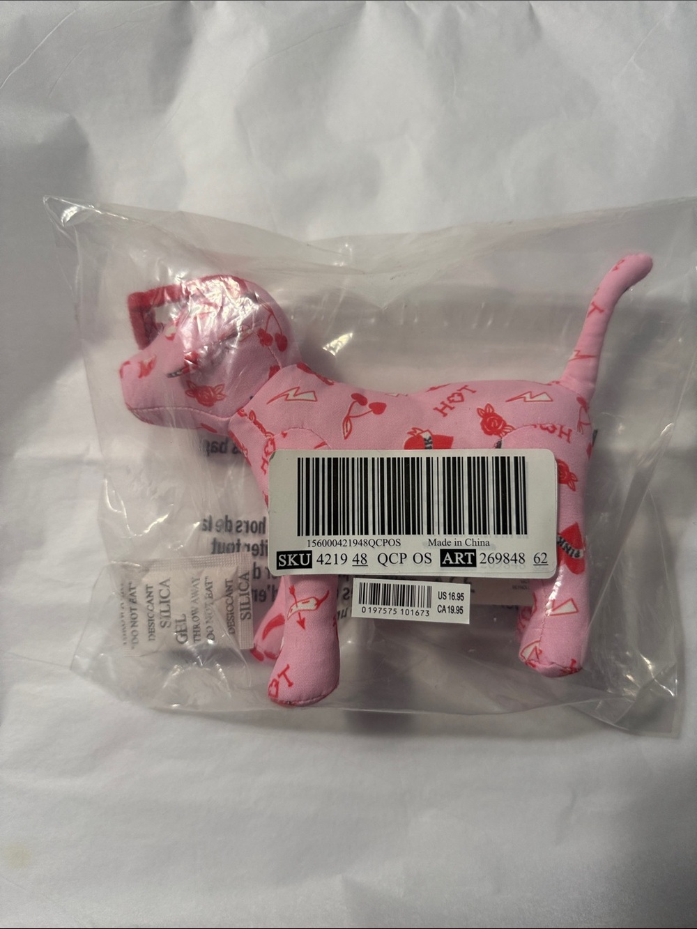 PINK Victoria Secret Pink Dog w/Sunglasses (NWT) - Picture 2 of 7
